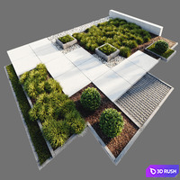 Entry group 3D Model Corona