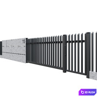 Fence1 / Fence1 3D Model Vray, Corona