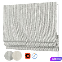 Roman Curtains 20 | Pottery Barn | Wheaton Stripe Shade