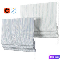 Roman Curtains 27 | Laura Ashley | Heacham stripe