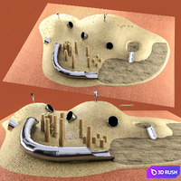 KPG KidsPlayGround_02 3D Model Vray