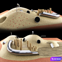 KPG KidsPlayGround_02 3D Model Vray