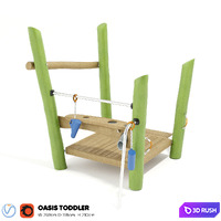 Kompan. Oasis 3D Model Vray, Corona
