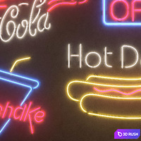 Light modules. Set 32. Neon 3D Model Vray, Corona