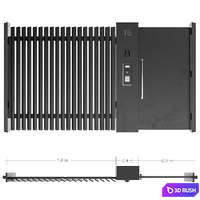 Modern door 07 3D Model Vray