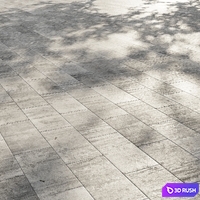 Paving stones 3D Model Vray, Corona