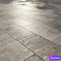 Paving stones 3D Model Vray, Corona