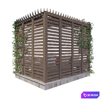 Alcove 3D Model Vray, Corona