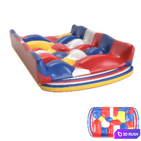 Large obstacle course Miss Muddy (set 1) 3D Model Vray, Corona