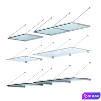 Glass Visor Set 3D Model Corona