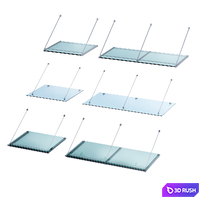 Glass Visor Set 3D Model Corona