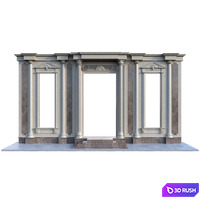 Facade 3D Model Corona