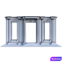 Facade 3D Model Corona
