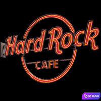 Hard Rock Cafe Neon Sign 3D Model Corona