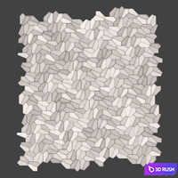 Pentagonal Tile 3 3D Model Corona
