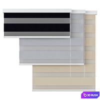 Roller Blind 48 | Wayfair | Day and Night Semi-Sheer Roller Shade 3D Model Vray, Corona