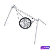 Swing steel "Nest" 2,5m Kompan 3D Model Corona