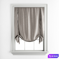 Roman blinds 27 3D Model Vray