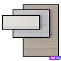 Roman Curtains 67 | Backhausen | Rebbio 3D Model Vray, Corona