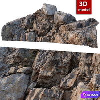 317 Stones 3D Model Vray