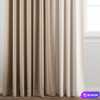 Curtain 169 3D Model Vray
