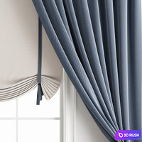 Curtain 182 3D Model Vray