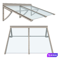 Glass visor 3D Model Corona