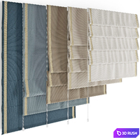 Roman shades 34 3D Model