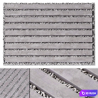 Paving road long plate pabble n2 / Paving road long plate with pebbles No. 2 3D Model Vray