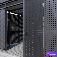 Modular boxes SET2 3D Model Vray, Corona