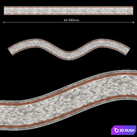Walkway (PathDeform) 3D Model Corona