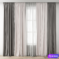 Curtain 154 3D Model Vray