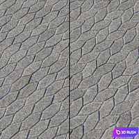 Paving Type 1 Set 14 3D Model Vray, Corona