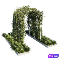 Outdoor_plants01 3D Model Corona