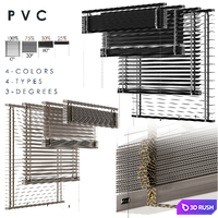 PVC Blind 1150 in 45 mm 3D Model Corona