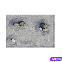 Rock garden 3D Model Vray, Corona