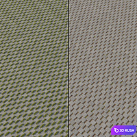 Eco-paving Type 1 Pattern 7 3D Model Corona