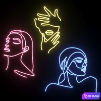 Neon Set 01 Woman