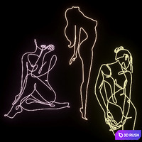 Neon Set 04 Woman