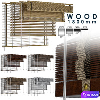 Wood Blind 1800 in 45mm