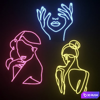 Neon Set 02 Woman