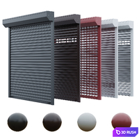Roller shutter for garage