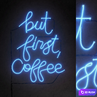 Light modules Set 64 Neon 3D Model Vray, Corona