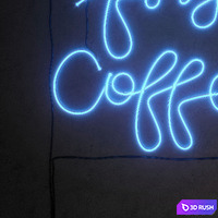 Light modules Set 64 Neon 3D Model Vray, Corona