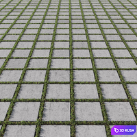 Eco tiles 5 3D Model Corona