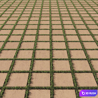 Eco tiles 5 3D Model Corona
