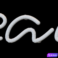 Neon Set 22 3D Model Corona