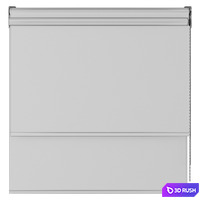 Roller Blind 92 | DOUBLE ROLLER BLIND | Dual Roller Shades 3D Model Vray, Corona