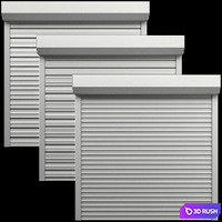 Roll shutter / Roll shutter systems 3D Model Vray, Corona
