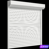 Roll shutter / Roll shutter systems 3D Model Vray, Corona